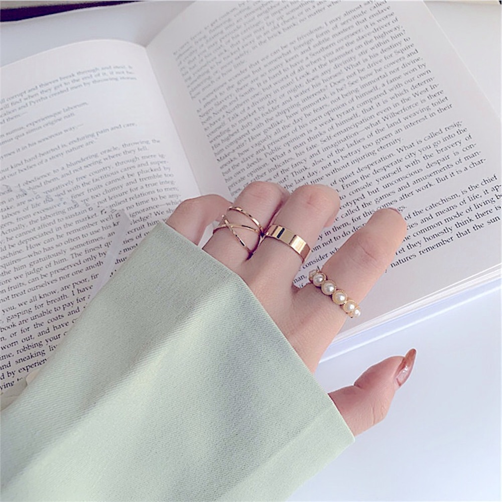 5pcs fashion rings